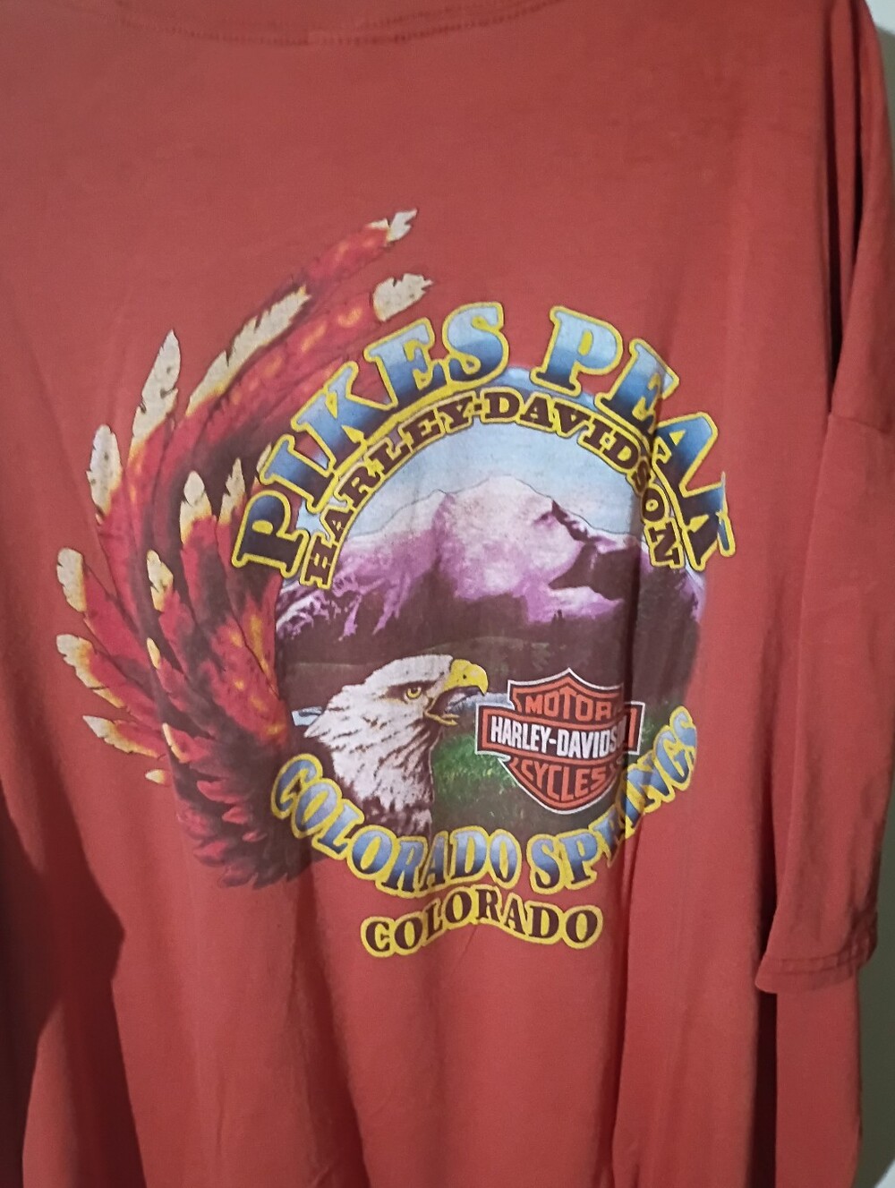 Harley Davidson Pikes Peak Colorado T Shirt 3XL